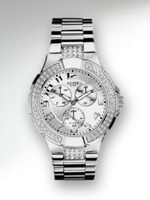 SILVER STEEL BRACELET WATCH